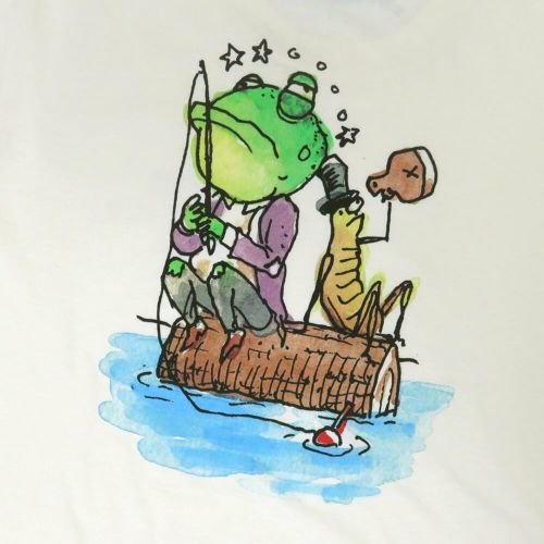 ANTIHERO T-SHIRT アンチヒーロー Tシャツ ROACH AND TOAD CREAM スケートボード スケボー 3