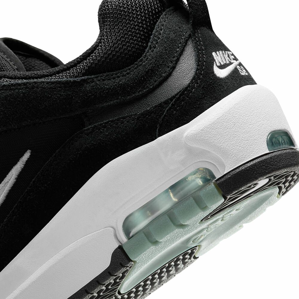 NIKE SB SHOES ナイキSB シューズ スニーカー AIR MAX ISHOD FB2393-004 BLACK/WHITE/BLACK スケートボード スケボー 6