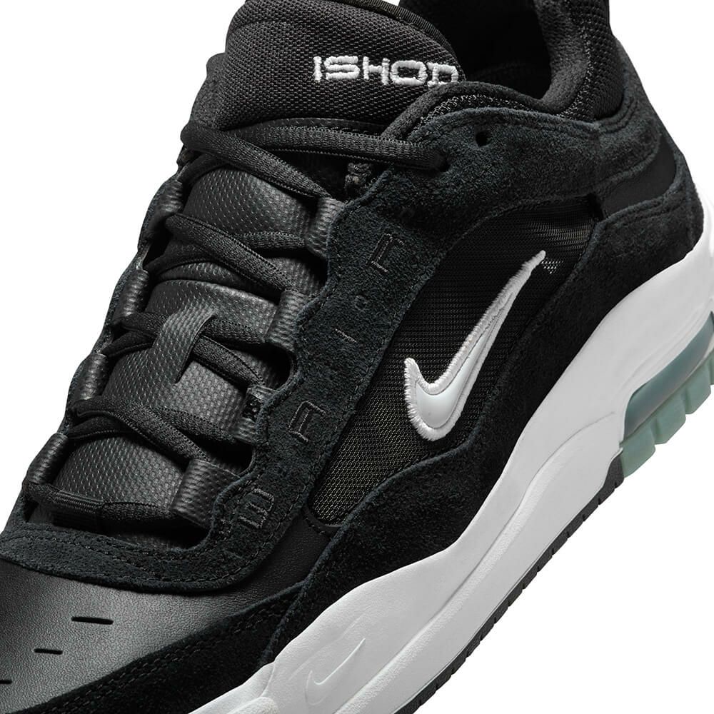 NIKE SB SHOES ナイキSB シューズ スニーカー AIR MAX ISHOD FB2393-004 BLACK/WHITE/BLACK スケートボード スケボー 7