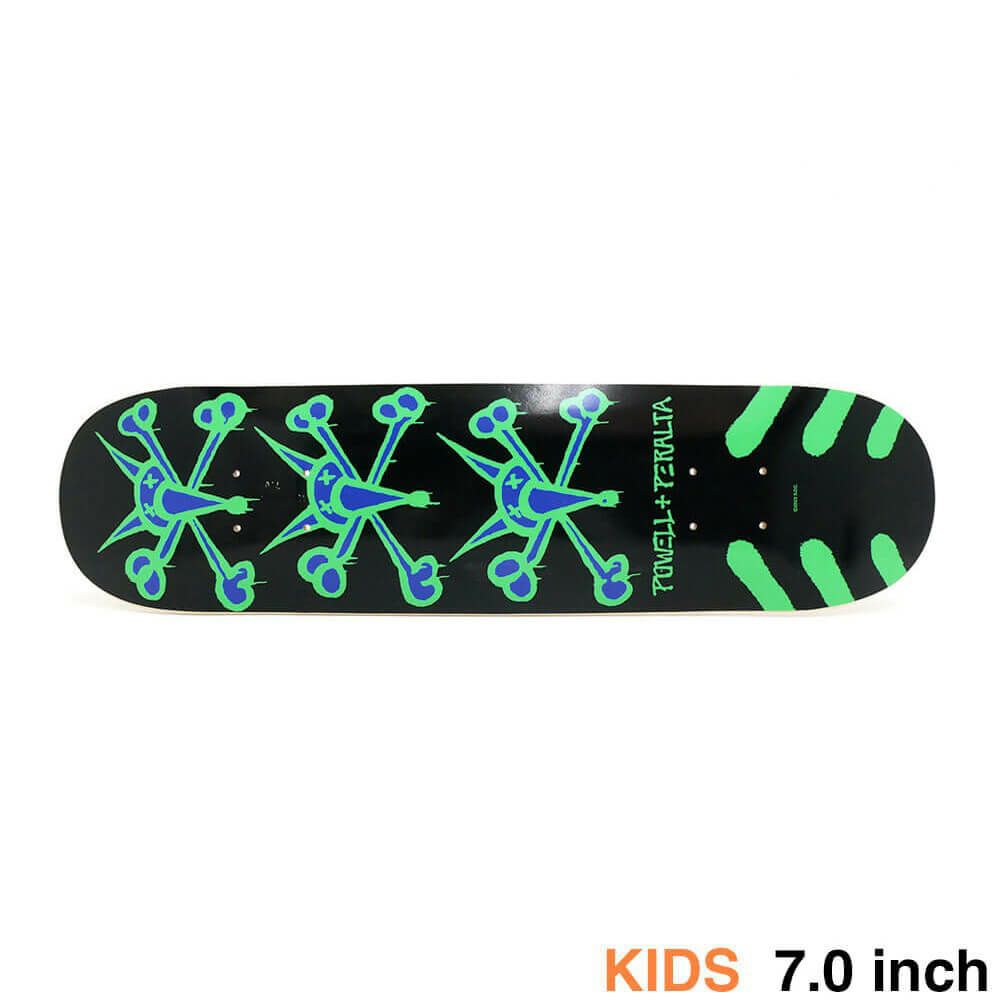 POWELL PERALTA DECK パウエルペラルタ デッキ（子供用） TEAM VATO RAT BLACK/GREEN 7.0 スケートボード スケボー