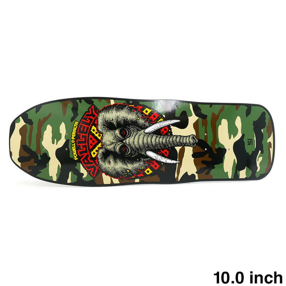 POWELL PERALTA DECK パウエルペラルタ デッキ MIKE VALLELY ELEPHANT CAMO 10.0 SHAPE 163 スケートボード スケボー