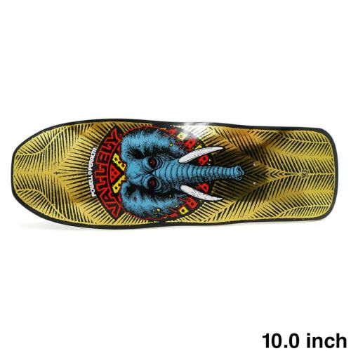 POWELL PERALTA DECK パウエルペラルタ デッキ MIKE VALLELY ELEPHANT GOLD FOIL 10.0 SHAPE 163 スケートボード スケボー