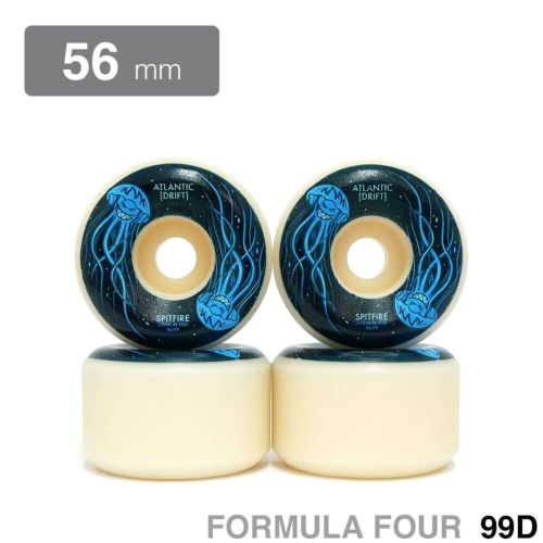 SPITFIRE WHEEL スピットファイヤー ウィール FORMULA FOUR (F4) CONICAL FULL 99D SPITFIRE x ATLANTIC DRIFT 56mm スケートボード スケボー