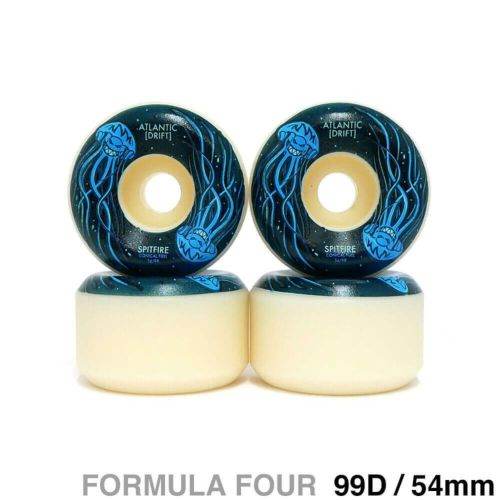 SPITFIRE WHEEL スピットファイヤー ウィール FORMULA FOUR (F4) CONICAL FULL 99D SPITFIRE x ATLANTIC DRIFT 54mm スケートボード スケボー