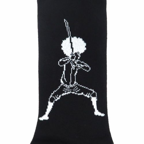 WHIMSY SOCKS ウィムジー ソックス 靴下 MARA BLACK スケートボード スケボー 4