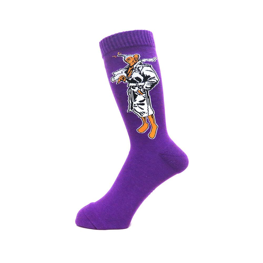 WHIMSY SOCKS ウィムジー ソックス 靴下 PEEPO SAN PURPLE スケートボード スケボー 1