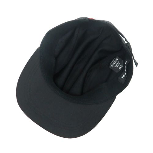 TIGHTBOOTH（TBPR）CAP タイトブース キャップ RIPSTOP SIDE LOGO CAMP BLACK スケートボード スケボー 3