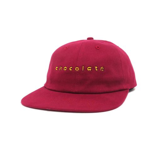 CHOCOLATE CAP チョコレート キャップ COMIC 6 PANEL BURGUNDY スケートボード スケボー 