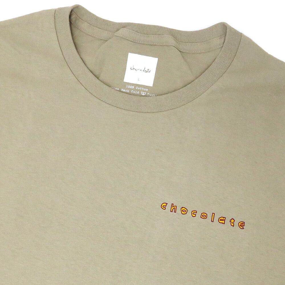 CHOCOLATE T-SHIRT チョコレート Tシャツ COMIC KHAKI スケートボード スケボー 1
