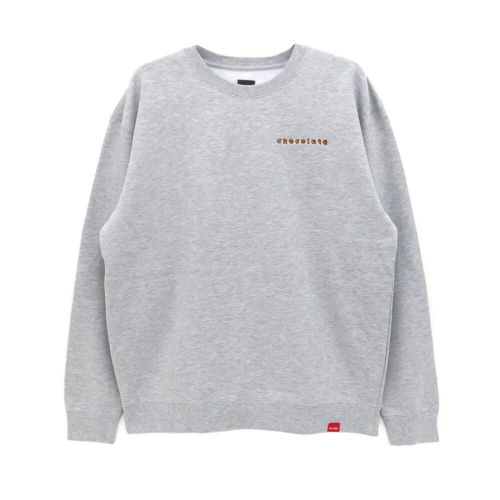  CHOCOLATE CREW SWEAT チョコレート トレーナー COMIC GREY スケートボード スケボー 