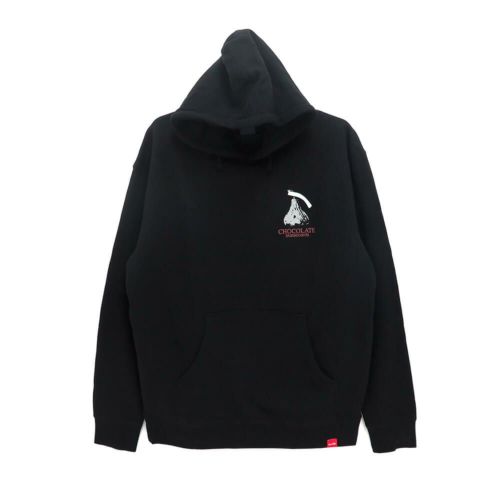 CHOCOLATE HOOD チョコレート パーカー KISS BLACK スケートボード スケボー 