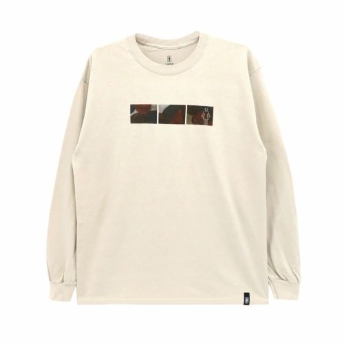 GIRL LONG SLEEVE ガール ロングスリーブTシャツ WONDER SAND スケートボード スケボー 
