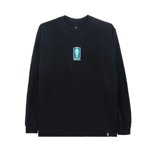 GIRL LONG SLEEVE ガール ロングスリーブTシャツ 93 TIL LOVERS OG BLACK スケートボード スケボー 