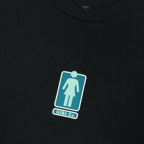 GIRL LONG SLEEVE ガール ロングスリーブTシャツ 93 TIL LOVERS OG BLACK スケートボード スケボー 1