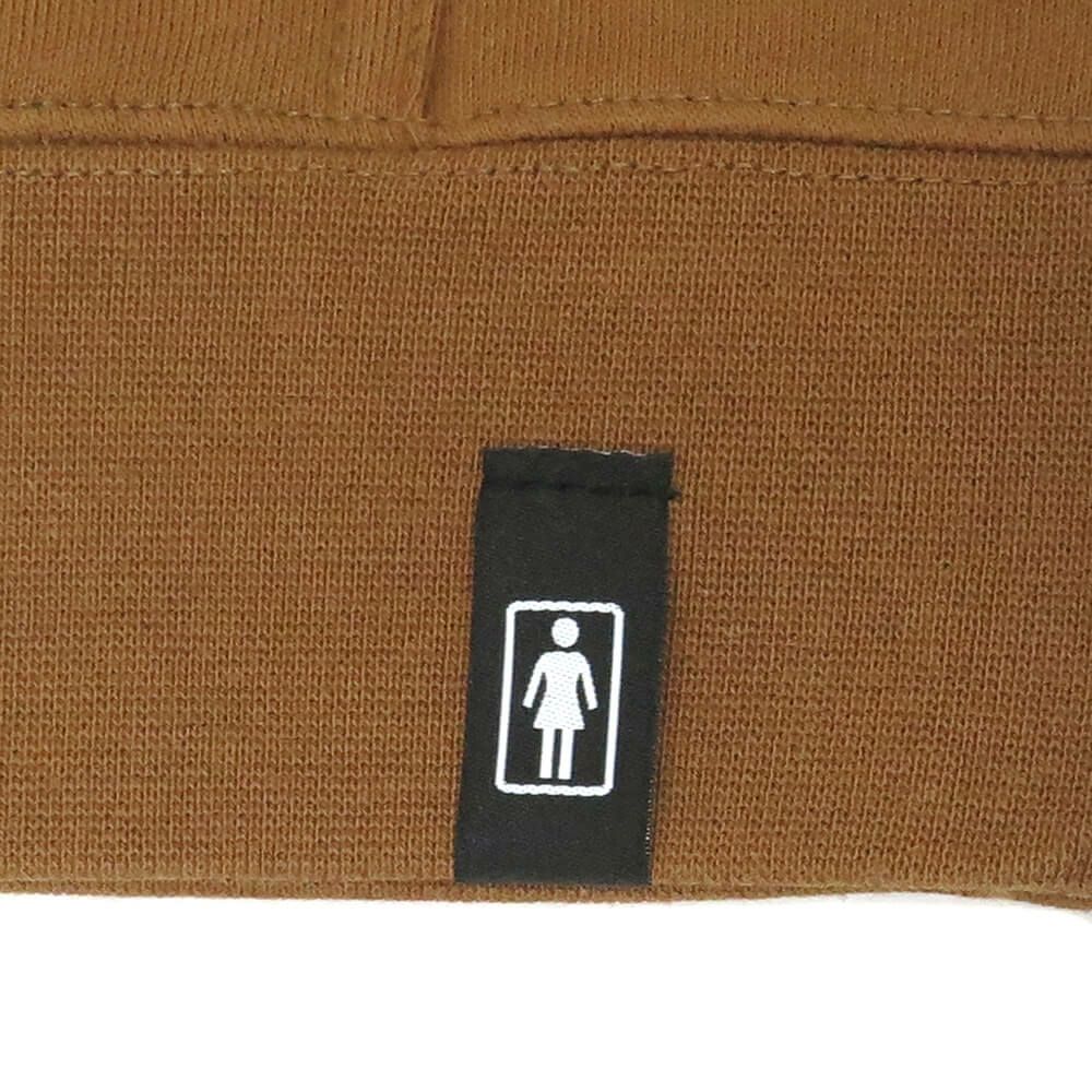 GIRL HOOD ガール パーカー 93 TIL LOVERS OG SADDLE BROWN スケートボード スケボー 2