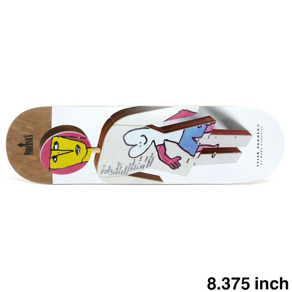 GIRL DECK ガール デッキ TYLER PACHECO MODERNICA 8.375（GB4836） BY MARK GONZALES スケートボード スケボー