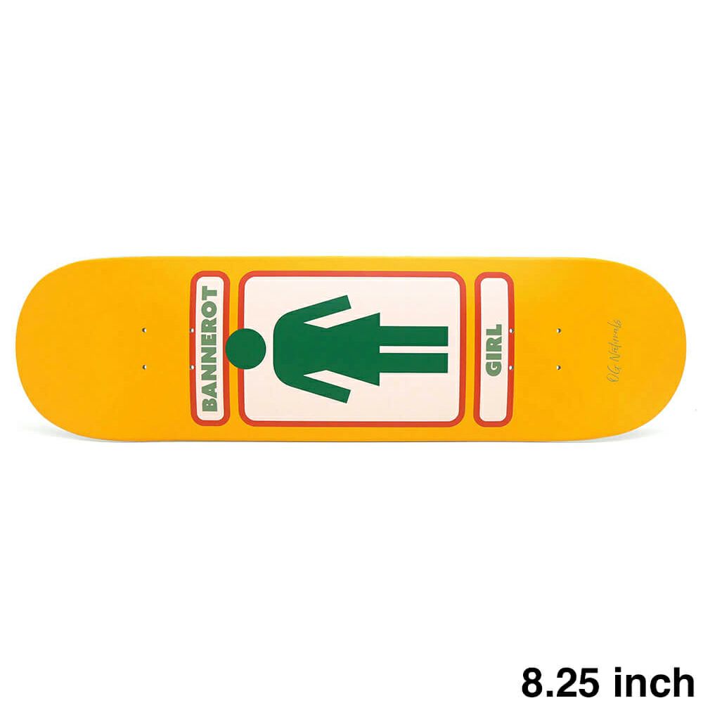 GIRL DECK ガール デッキ SIMON BANNEROT NATURALS 8.25（GB4822） スケートボード スケボー