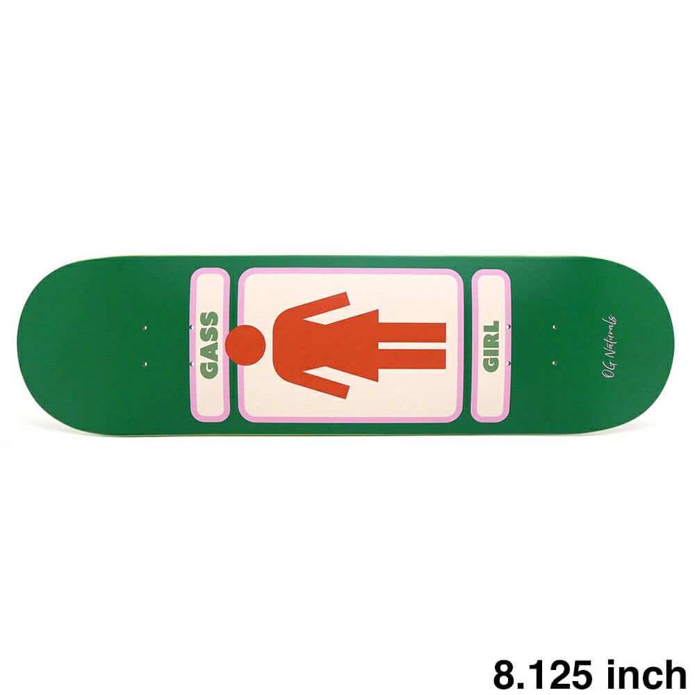 GIRL DECK ガール デッキ GRIFFIN GASS 93 NATURALS 8.125（GB4823） スケートボード スケボー