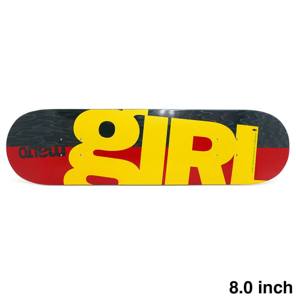 GIRL DECK ガール デッキ SEAN MALTO RISING 8.0 TWIN TIP（GB4770） スケートボード スケボー