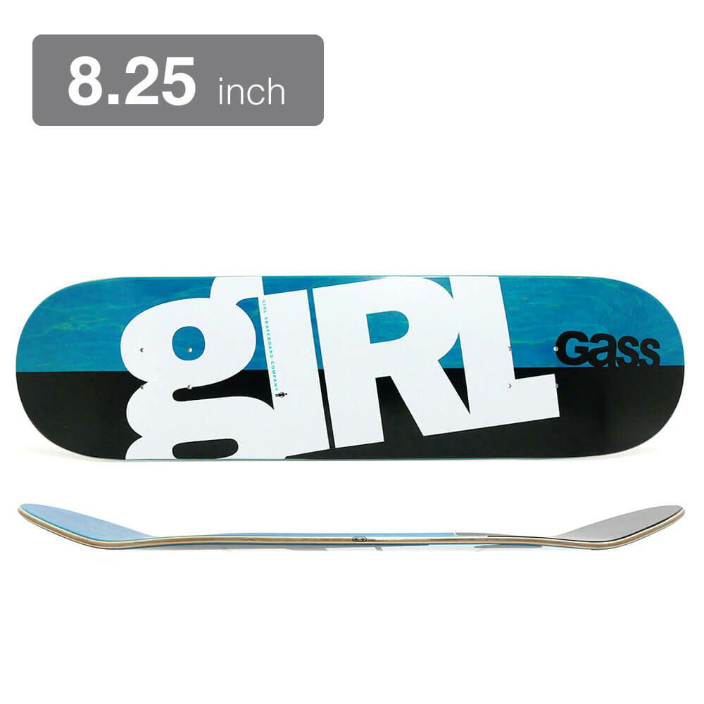 GIRL DECK ガール デッキ GRIFFIN GASS RISING 8.25 TWIN TIP（GB4769） スケートボード スケボー