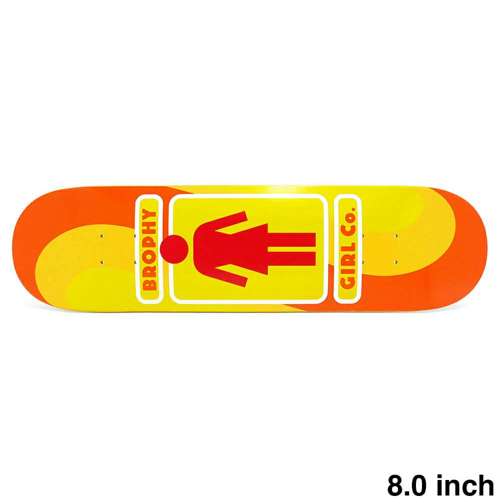 GIRL DECK ガール デッキ ANDREW BROPHY 93 TIL LOVERS 8.0 TWIN TIP（GB4841） スケートボード スケボー