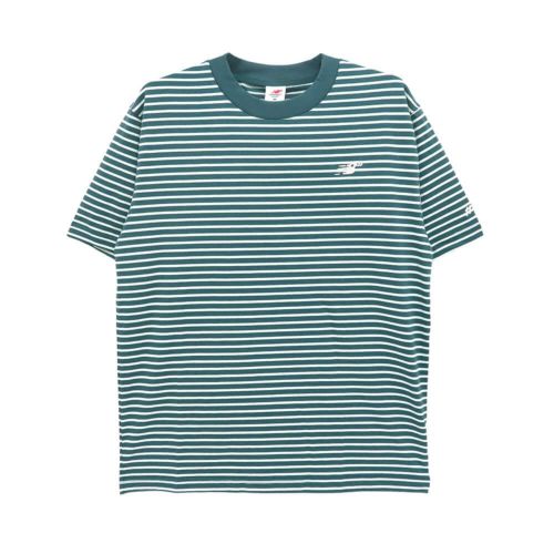 NEW BALANCE NUMERIC T-SHIRT ニューバランス ヌメリック Tシャツ STRIPE SPRUCE スケートボード スケボー 