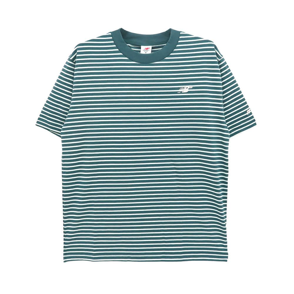 NEW BALANCE NUMERIC T-SHIRT ニューバランス ヌメリック Tシャツ STRIPE SPRUCE スケートボード スケボー 