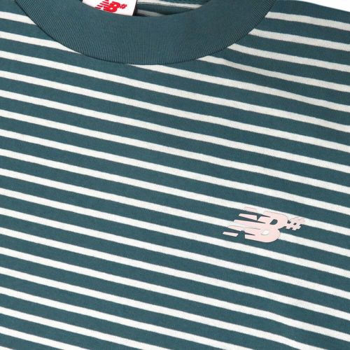 NEW BALANCE NUMERIC T-SHIRT ニューバランス ヌメリック Tシャツ STRIPE SPRUCE スケートボード スケボー 1