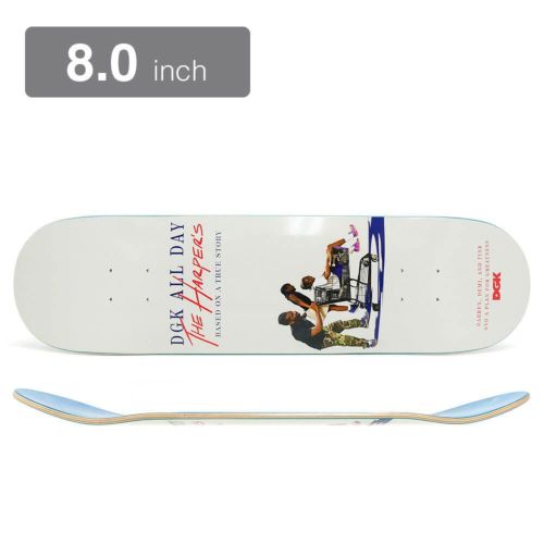 DGK DECK ディージーケー デッキ DARREN HARPER GREATNESS THE HARPERS 8.0 スケートボード スケボー