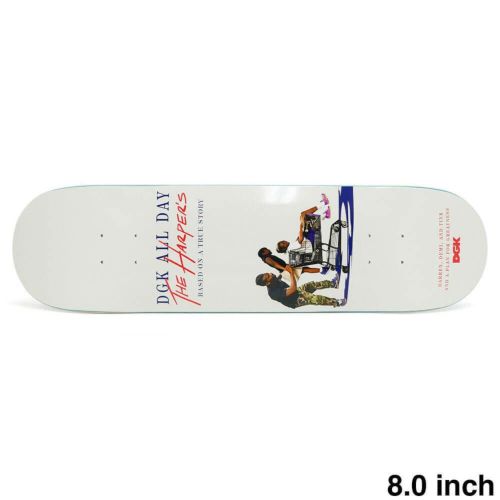 DGK DECK ディージーケー デッキ DARREN HARPER GREATNESS THE HARPERS 8.0 スケートボード スケボー