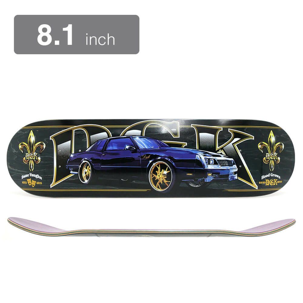 DGK DECK ディージーケー デッキ DANE VAUGHN GRIS GRIS 8.1 スケートボード スケボー