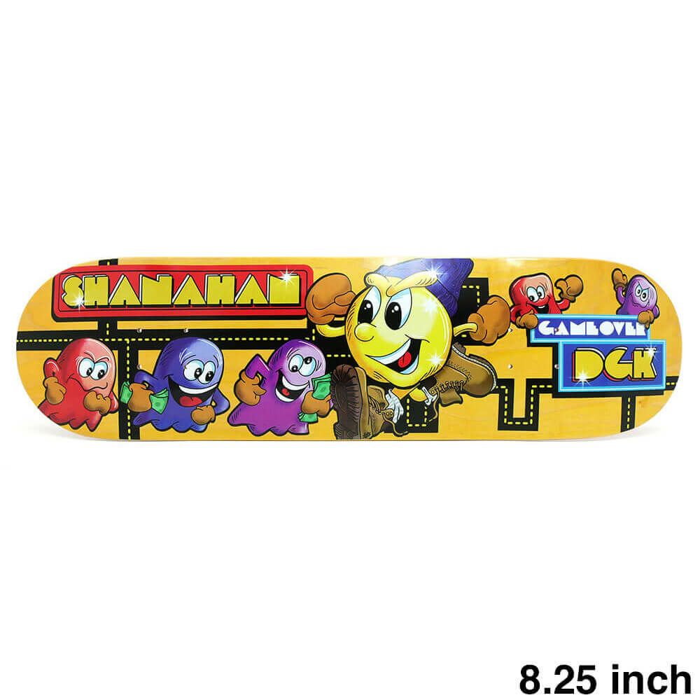 DGK DECK ディージーケー デッキ JOHN SHANAHAN GAME OVER 8.25 スケートボード スケボー