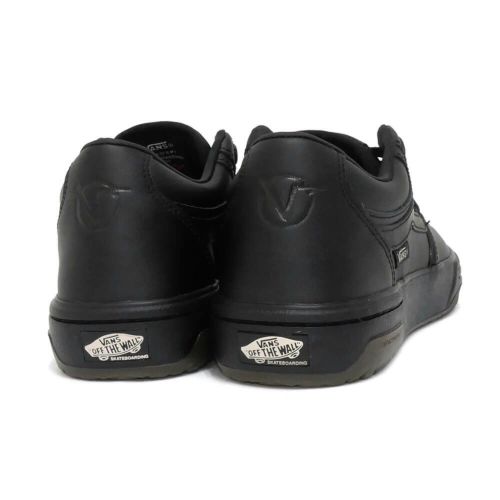 VANS SHOES バンズ シューズ スニーカー SKATE ROWAN 2 LEATHER BLACK（US企画） スケートボード スケボー　2