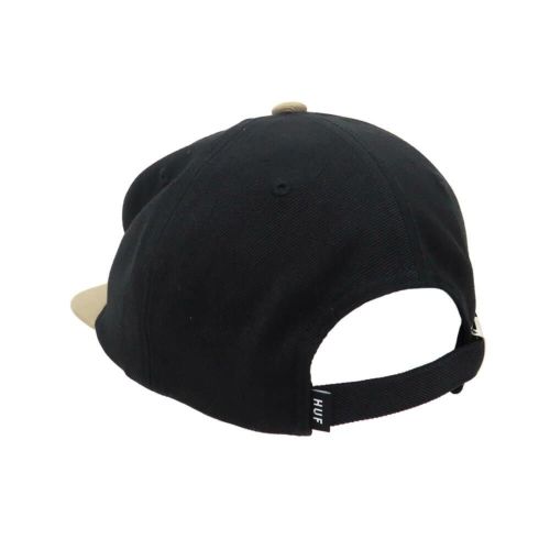 HUF CAP ハフ キャップ HUF SET CLASSIC H 6 PANEL BLACK スケートボード スケボー 2