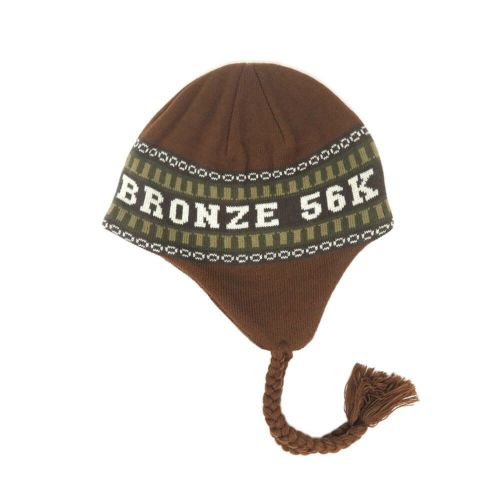 HUF KNITCAP ハフ ニットキャップ HUF X BRONZE 56K FLAP BEANIE BROWN スケートボード スケボー 1