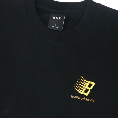 HUF CREW SWEAT ハフ トレーナー HUF X BRONZE 56K BLACK スケートボード スケボー 2