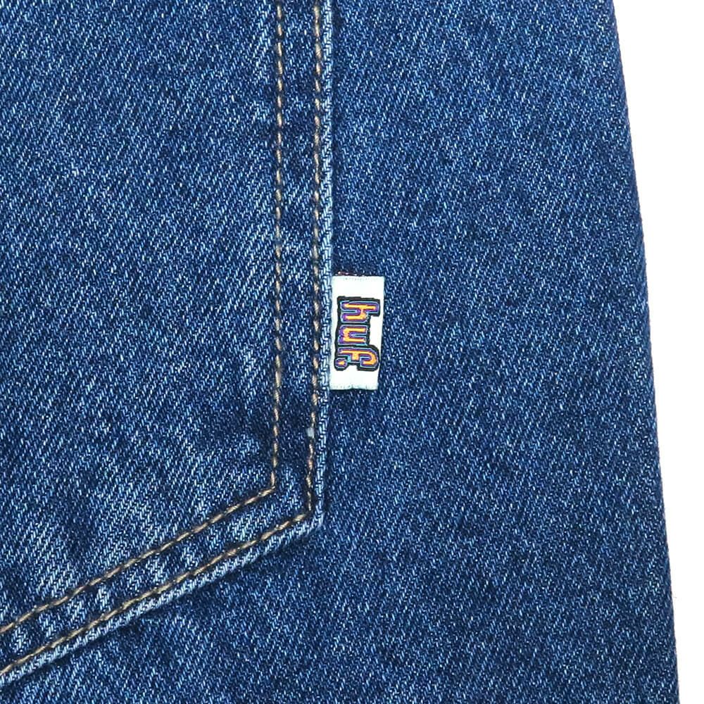 HUF JEANS ハフ パンツ ジーンズ CROMER PANTS STONE WASH INDIGO スケートボード スケボー 5