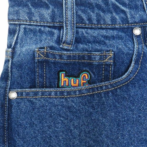 HUF JEANS ハフ パンツ ジーンズ CROMER PANTS STONE WASH INDIGO スケートボード スケボー 8