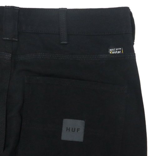 HUF JEANS ハフ パンツ ジーンズ MASON BLACK スケートボード スケボー 4