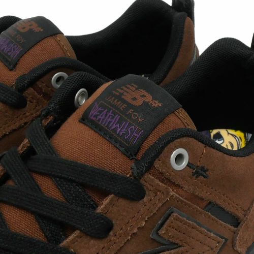 NEW BALANCE NUMERIC SHOES ニューバランス ヌメリック シューズ スニーカー NM306 DEATHWISH（JAMIE FOY）WSH BROWN/BLACK スケートボード スケボー 6