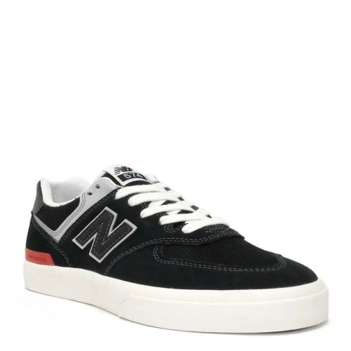 NEW BALANCE NUMERIC SHOES ニューバランス ヌメリック シューズ スニーカー 574 VULC NM574VYW BLACK/GREY スケートボード スケボー