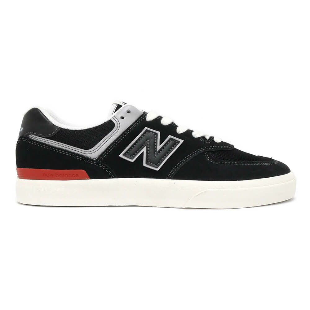 NEW BALANCE NUMERIC SHOES ニューバランス ヌメリック シューズ スニーカー 574 VULC NM574VYW BLACK/GREY スケートボード スケボー 3