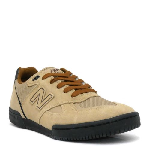 NEW BALANCE NUMERIC SHOES ニューバランス ヌメリック シューズ スニーカー NM600（TOM KNOX）BNT TAN/BLACK スケートボード スケボー