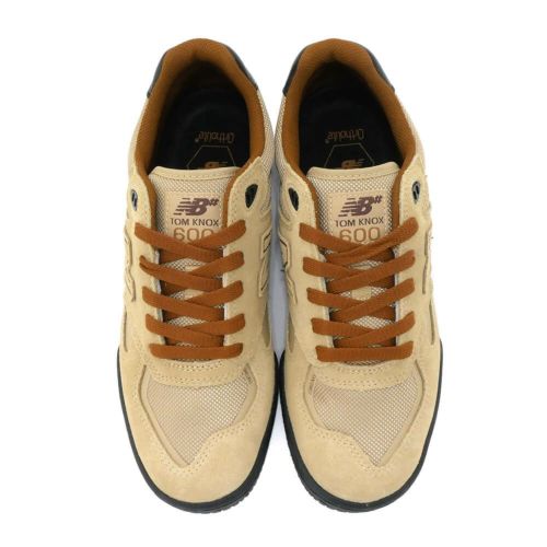 NEW BALANCE NUMERIC SHOES ニューバランス ヌメリック シューズ スニーカー NM600（TOM KNOX）BNT TAN/BLACK スケートボード スケボー 1