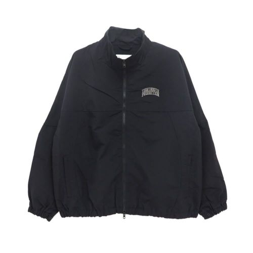 TIGHTBOOTH（TBPR）JACKET タイトブース ジャケット RIPPLE TRACK BLACK スケートボード スケボー 