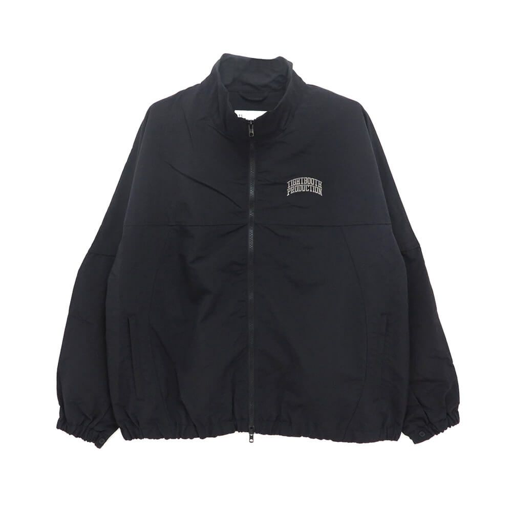 TIGHTBOOTH（TBPR）JACKET タイトブース ジャケット RIPPLE TRACK BLACK スケートボード スケボー 