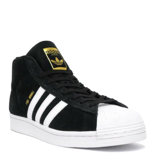 ADIDAS SKATEBOARDING SHOES アディダススケートボーディング シューズ スニーカー PRO MODEL ADV JH8146 BLACK/WHITE/GOLD スケートボード スケボー