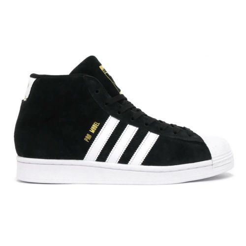 ADIDAS SKATEBOARDING SHOES アディダススケートボーディング シューズ スニーカー PRO MODEL ADV JH8146 BLACK/WHITE/GOLD スケートボード スケボー　3