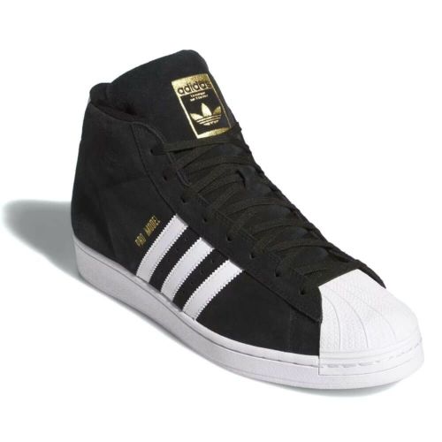 ADIDAS SKATEBOARDING SHOES アディダススケートボーディング シューズ スニーカー PRO MODEL ADV JH8146 BLACK/WHITE/GOLD スケートボード スケボー　6