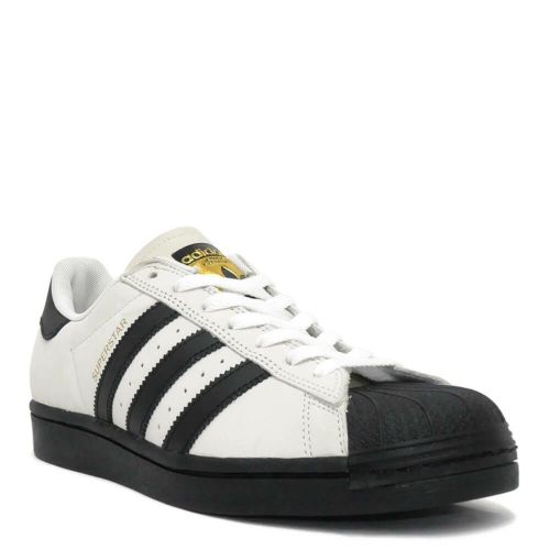 ADIDAS SKATEBOARDING SHOES アディダススケートボーディング シューズ スニーカー スーパースター SUPERSTAR ADV JH8138 CRYSTAL WHITE/BLACK スケートボード スケボー